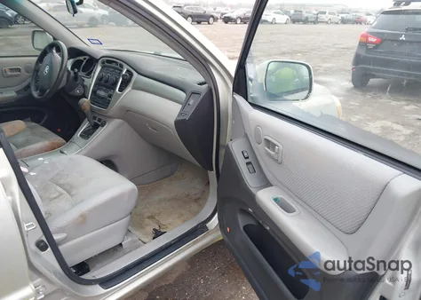 2005 Toyota Highlander V6 z USA, uszkodzony, nr VIN JTEDP21AX50062878